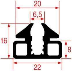 Zanussi TÖMÍTÉS SÜTŐÜVEGHEZ 1400 mm