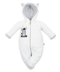 NEW BABY Luxus baba téli kezeslábas New Baby Zebra - babacokmok