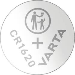 VARTA CR1620 lítium gombelem, 3 V, 70 mA, Varta BR1620, DL1620, ECR1620, KCR1620, KL1620, KECR1620, LM1620