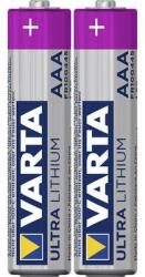 VARTA Mikroelem AAA, lítium, 1, 5V 1100 mAh, 2 db, Varta Professional LR03, AAA, LR3, AM4M8A, AM4, S (6103301402)