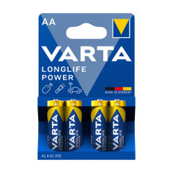 VARTA Elem AA ceruza LR06 Longlife Power 4 db/csomag, Varta (4906121414) - bestoffice