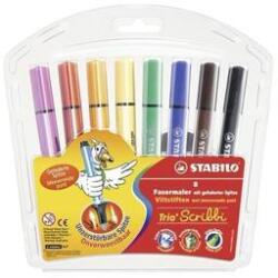 STABILO Filctoll STABILO Trio Scribbi 8 darabos (368/8-01) - irodaszer