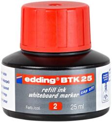 edding Utántöltő tábla- és flipchart markerhez, EDDING "BTK 25", piros (7270077001)