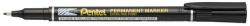 Pentel Alkoholos marker, 0, 5 mm, PENTEL "NF450", fekete (pennf450fk) - irodaszer