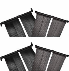vidaXL 4 db napelemes medencefűtő panel 80 x 620 cm (VD3079659)