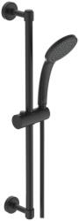 Ideal Standard Idealrain - Zuhanyfej, rúd és tömlő szett, fekete BD142XG (BD142XG)