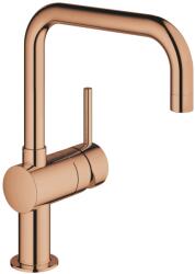 GROHE Baterie de bucatarie Grohe Minta , 3/8'', monocomanda, cartus ceramic, pivotanta, limitator, warm sunset - 32488DA0 (32488DA0)