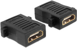 Delock HDMI A anya anya adapter, csavarhellyel