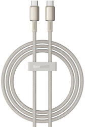 Baseus Tungsten Gold USB-C - USB-C kábel, 100W, 1m (arany) (37908)