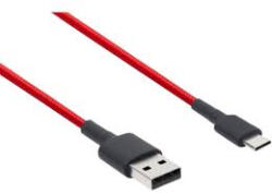 Xiaomi mi braided usb type-c kábel 100cm (sjv4110gl) - piros (XMMBDUSBTC100R)