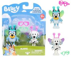 IMC Toys Bluey Figura Dupla Csomag Űrlények Bluey And Chloe (BLU17617) - liliputjatek
