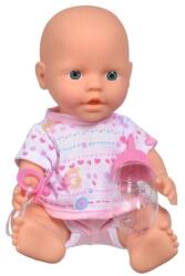 Simba Toys New Born Baby Pisilős Baba - 30 cm, Rózsaszín