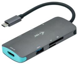 i-tec USB-C Metal Nano Dock 4K HDMI+Power Delivery 100W Grey C31NANODOCKPD (C31NANODOCKPD)