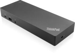 Lenovo ThinkPad Hybrid USB-C with USB-A Dock Vezetékes USB 3.2 Gen 2 (3.1 Gen 2) Type-C Fekete (40AF0135DK) (40AF0135DK)