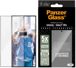 Panzer PanzerGlass® Ceramic Kijelző Fólia Galaxy S25 Ultra | Ultra-Wide Fit (PGRUWFCG38488)