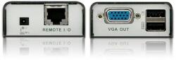 ATEN Console mini extender USB+VGA Cat5e kábelen 100 (CE100)