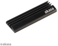 Akasa SSD hűtő Akasa M. 2 NVMe hűtőborda Fekete (A-M2HS01-BK)