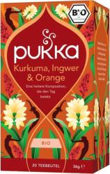 Pukka Herbs Kurkuma, gyömbér és narancs bio fűszeres tea - 20 teafilter