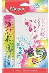 Maped Maped: Mini Cute Twist n Flex vonalzókészlet, törhetetlen (IMA981828) - jatekbolt