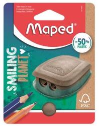 Maped Smiling Planet Hegyező - Kétlyukú, Tartályos, Műanyag, FSC (071520FM)