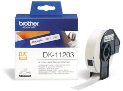 Brother DK-11203 (300 db/tekercs) előválogatott öntapadós címke (DK11203)