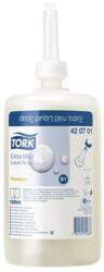 Tork Folyékony szappan, 1 l, S1 rendszer, TORK "Érzékeny bőrre", fehér (KHH045U) - tintasziget