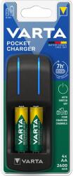 VARTA 57642101471 Pocket Töltő + 4x2600mAh akku (57642101471) - oneclick