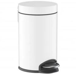 Hansgrohe Cos de gunoi cu pedala 3l, alb mat (matt white), Hansgrohe AddStoris 41775700 41775700 (41775700) Cos de gunoi