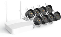 Tenda K8W-3TC V2.0 8 Channel Wireless HD Video Security Kit (K8W-3TC)