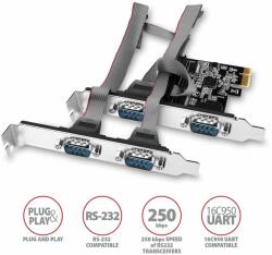 AXAGON PCEA-S4N PCIE Controller 4x Serial (PCEA-S4N) - oneclick