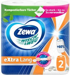 Zewa Wisch & Weg Extra Lang Design 2 rétegű Háztartási papírtörlő 2 tekercs (43222)