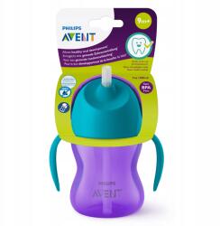 Philips Avent Csepegésmentes Bögre Kulacs Szívószállal 200 ml 9 m+ (SCF796/02)