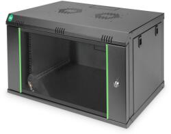 ASSMANN DN-19 07-U-EC-SW 19" 7U Fali Rack Szekrény - 600x450 mm, Fekete (DN-19 07-U-EC-SW)
