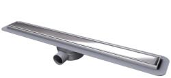 KESSEL Rigola dus faiantabila Kessel Linearis Compact, 85 cm, cu sifon integrat si capac otel inox (45600.64M)