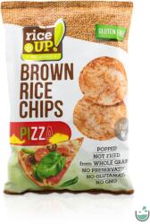RiceUP! Pizza ízesítésű barna rizs chips 60 g