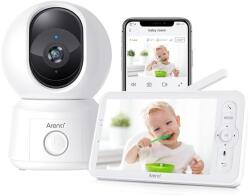 Arenti bébiőr szett - AINANNY B2 + 5" LCD (2MP, sírás-, hőmérséklet-, páratartalom figyelés, microSD, mikrofon, hangsz. ) (AINANNY B2 KIT) - digitalgo