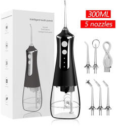 EXTRALINK Beauty intelligent szájzuhany L10 fekete 2000 mAh IPX6