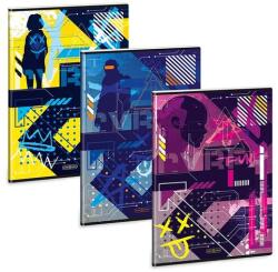 Ars Una Füzet kockás ARS UNA A/4 40 lapos Extra kapcsos Cyberpunk (53124937) - fotoland