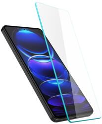 Spigen GlaStR Slim Átlátszó üvegfólia készlet, tokbarát, kompatibilis a Xiaomi Redmi Note 12 Pro, Redmi Note 12 Pro Plus, Poco X5 Pro 5G készülékekkel, 2db (AGL06045)