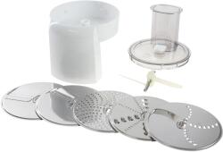 Bosch MUZ5VL1 VeggieLove zöldség szeletelő és aprító készlet MUM5. . -hez, reszelő, szeletelő aprító tárcsák - 5db (MUZ5VL1)
