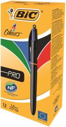 BIC 4 Color PRO golyóstoll, 12 db/doboz (902129)
