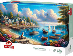 Art Puzzle Пъзел Art Puzzle от 260 части - Селището на щастливите рибари (40268)