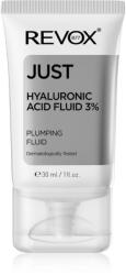 Revox JUST Hyaluronic Acid Fluid 3% gyengéd hidratáló fluid az arcra 30 ml