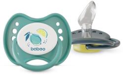 Baboo Soothers Silicone Orthodontic with Case cumi Lagoon Fiesta 6-12 m 2 db