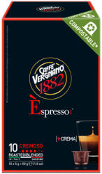 Caffé Vergnano Caffè Vergnano Cremoso pörkölt őrölt kávékeverék 10 x 5 g (50 g)