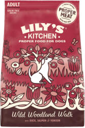 Lily's Kitchen 2x2, 5kg Lily's Kitchen Adult kacsa, lazac & vad száraz kutyatáp