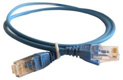 Legrand 051546 RJ45-RJ45 Cat6 árnyékolatlan (U/UTP) LSZH (LSOH) 1 méter kék d: 5, 2mm AWG24 LCS3 patch kábel (051546)