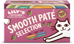 Lily's Kitchen 8x85g Lily's Kitchen Smooth Paté Selection macskáknak nedves macskatáp - Vegyes csomag (4 fajta)