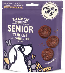 Lily's Kitchen 70g Lily's Kitchen Senior Bites pulyka & fehér hal kutyasnack