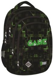 St. Majewski St. Right - Green Game hátizsák, iskolatáska - 4 rekeszes (681509) (681509)
